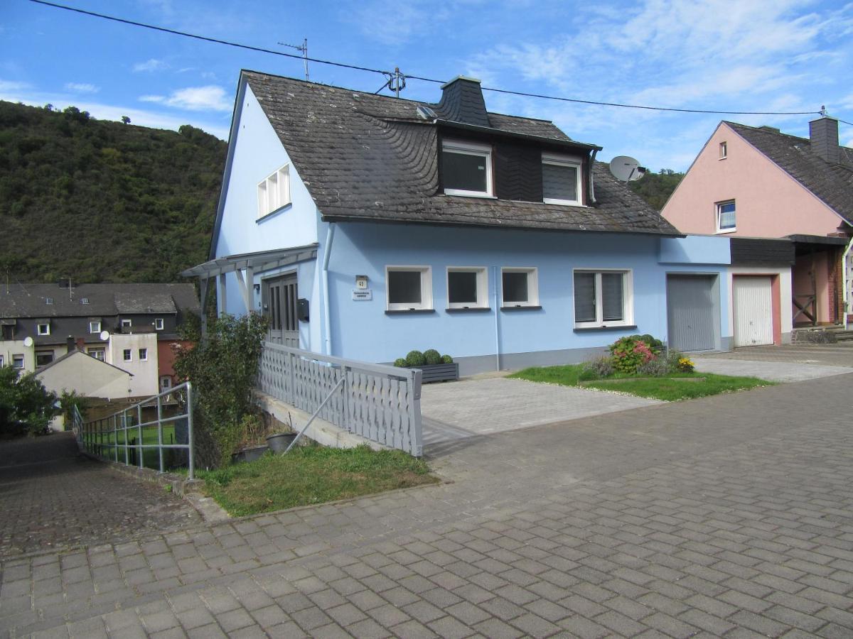 Ferienhaus Leopold Mit Burgblick An Der Mosel Burgen  Dış mekan fotoğraf