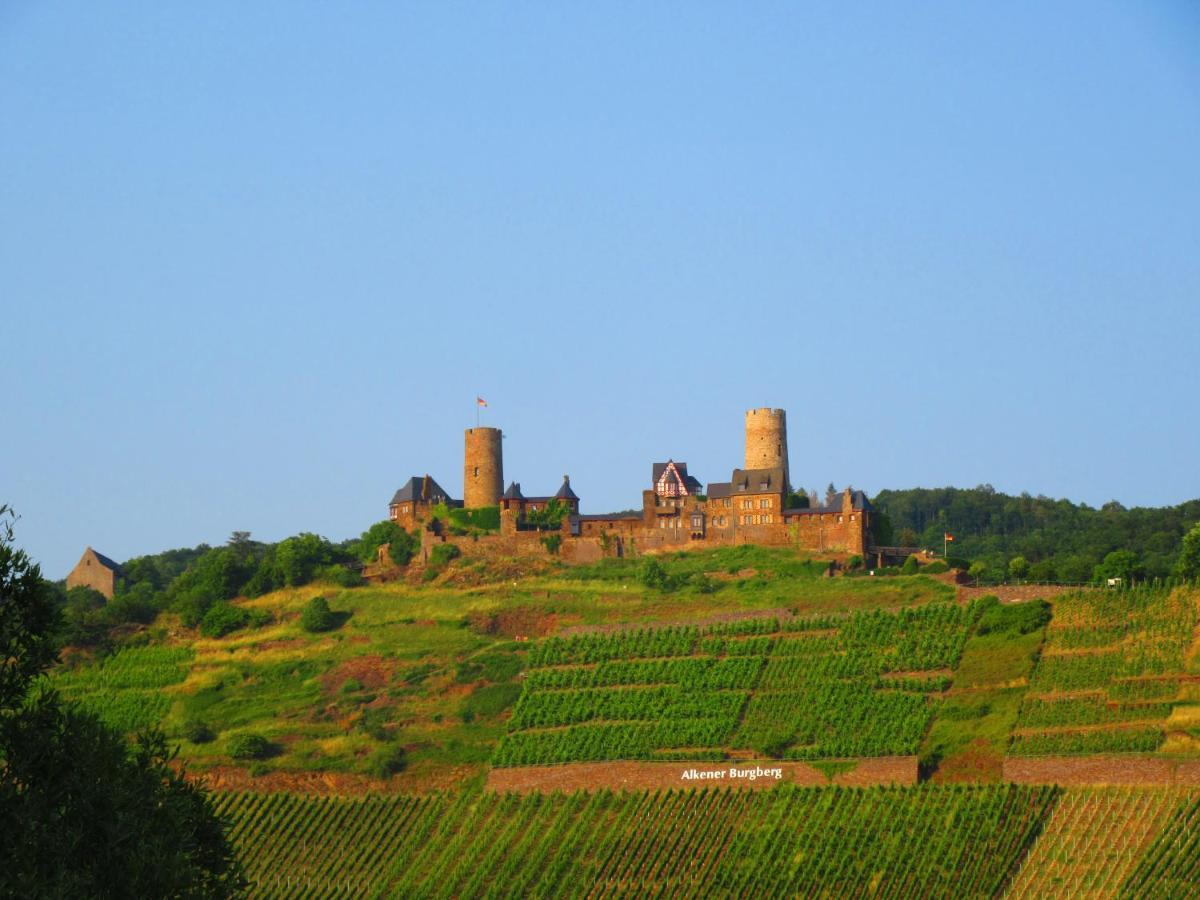 Ferienhaus Leopold Mit Burgblick An Der Mosel Burgen  Dış mekan fotoğraf