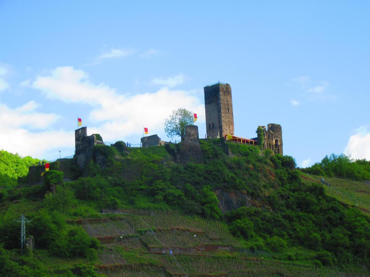 Ferienhaus Leopold Mit Burgblick An Der Mosel Burgen  Dış mekan fotoğraf