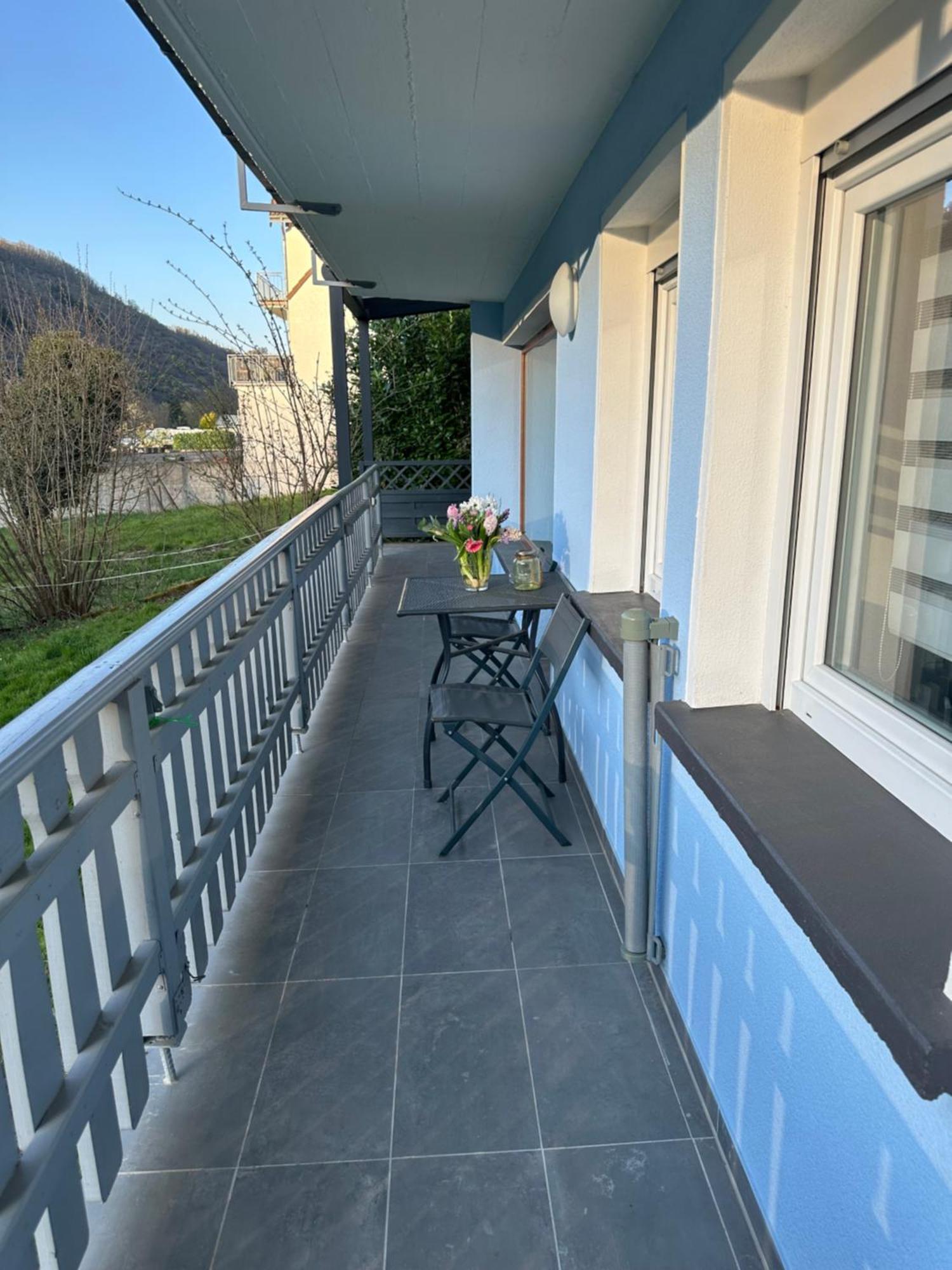 Ferienhaus Leopold Mit Burgblick An Der Mosel Burgen  Dış mekan fotoğraf
