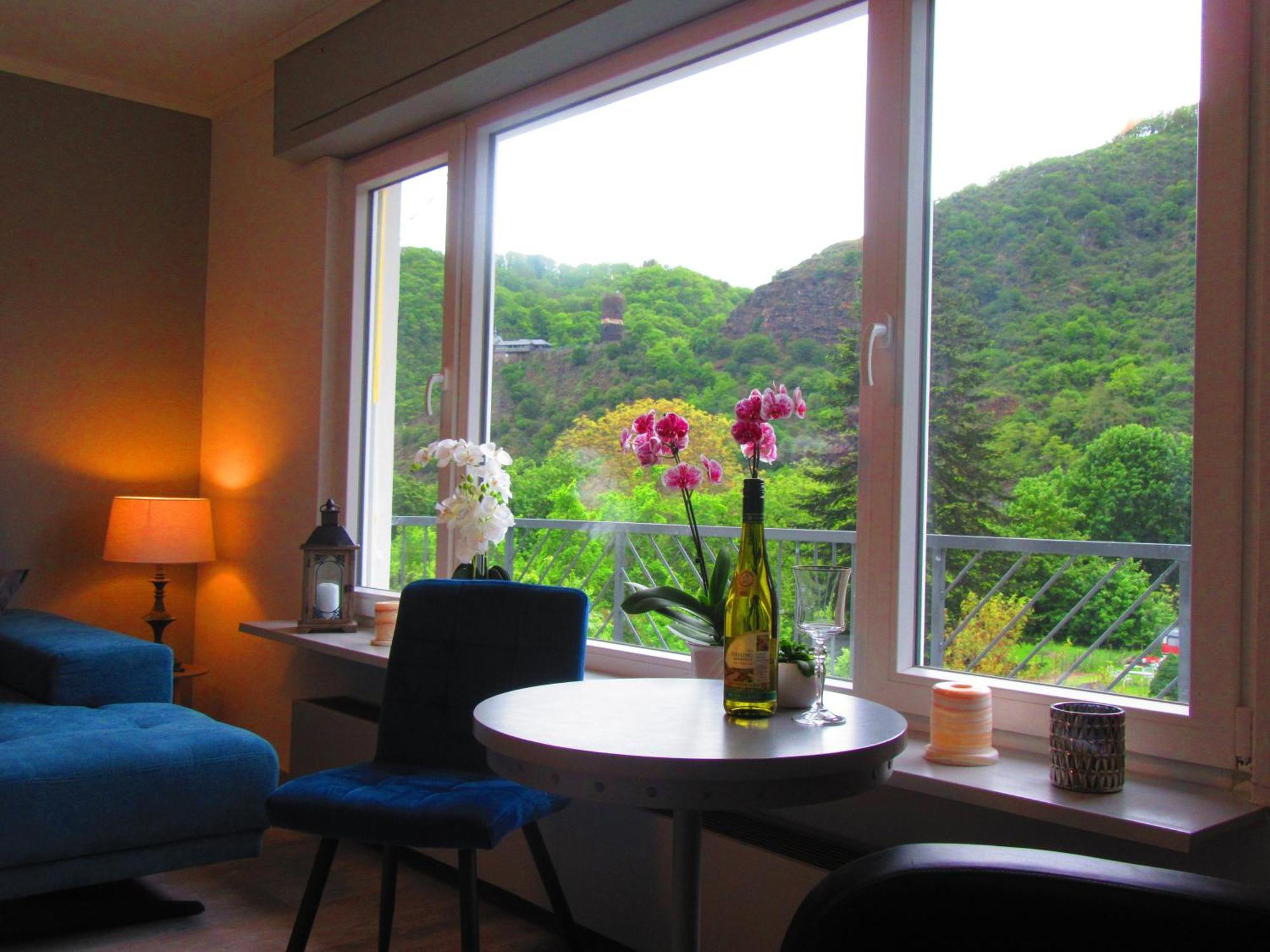 Ferienhaus Leopold Mit Burgblick An Der Mosel Burgen  Dış mekan fotoğraf