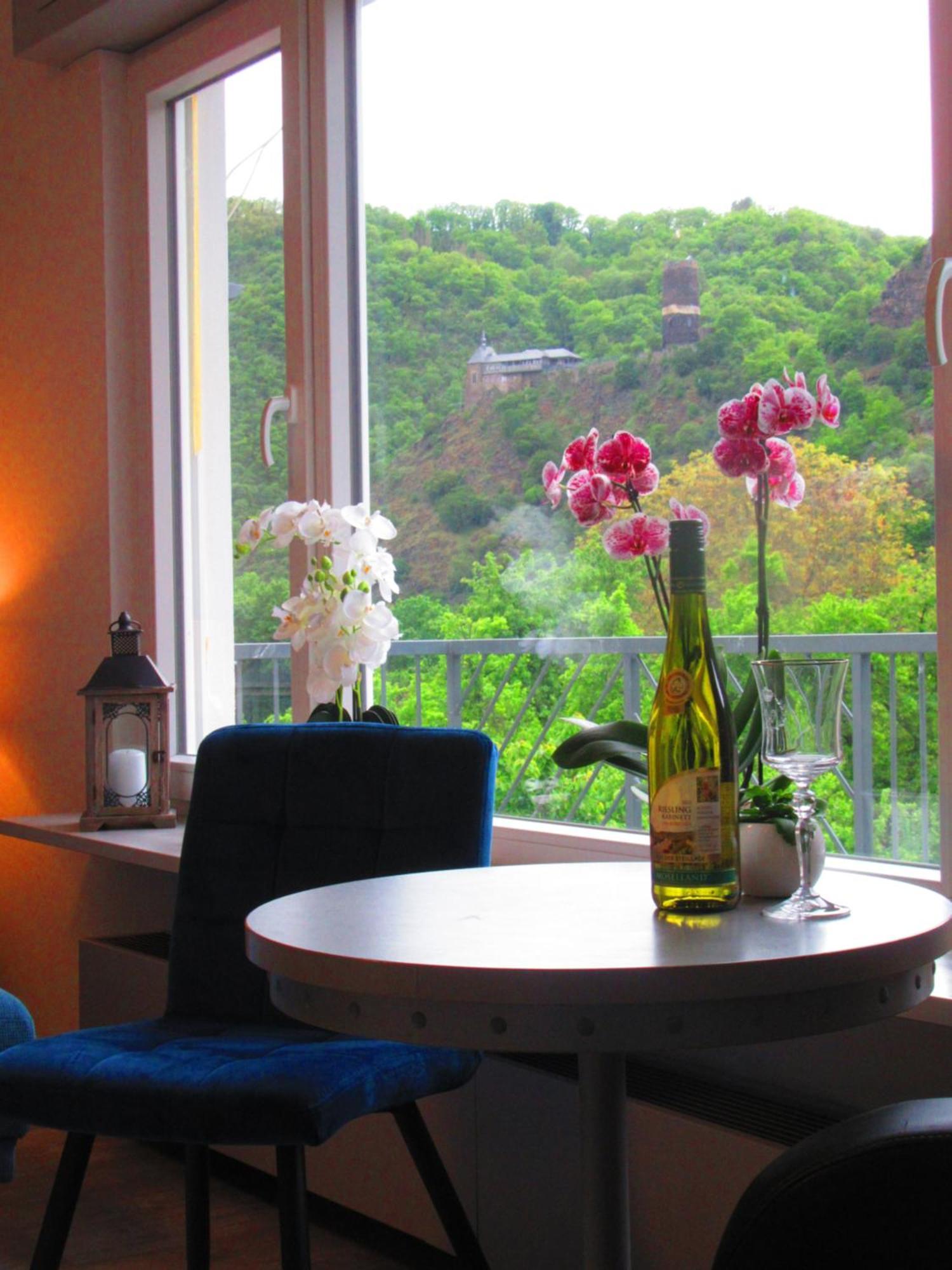 Ferienhaus Leopold Mit Burgblick An Der Mosel Burgen  Dış mekan fotoğraf